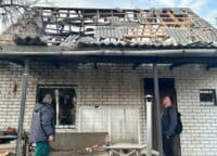 Падіння уламків БпЛА на Полтавщині: постраждала жінка та будинки