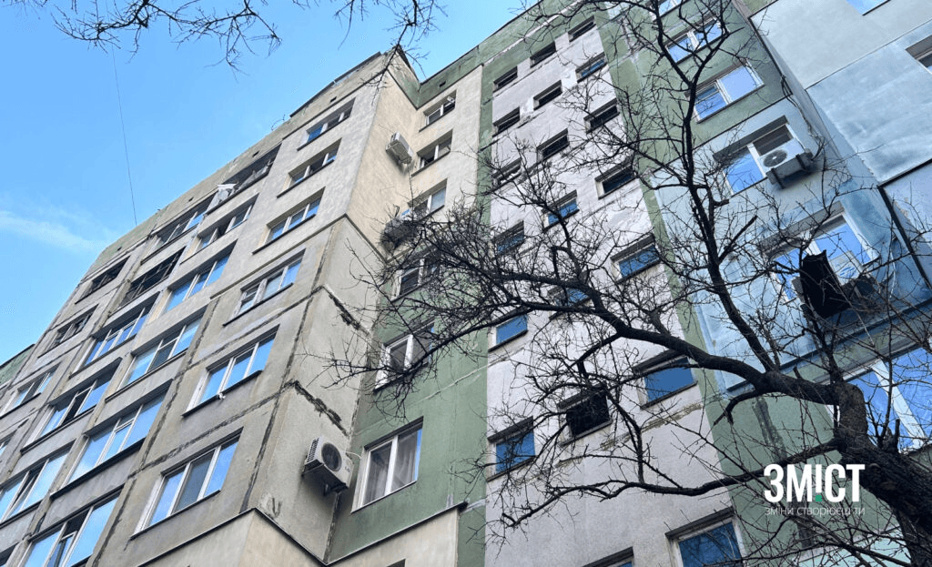 Будинок, який постраждав від обстрілу 30 березня