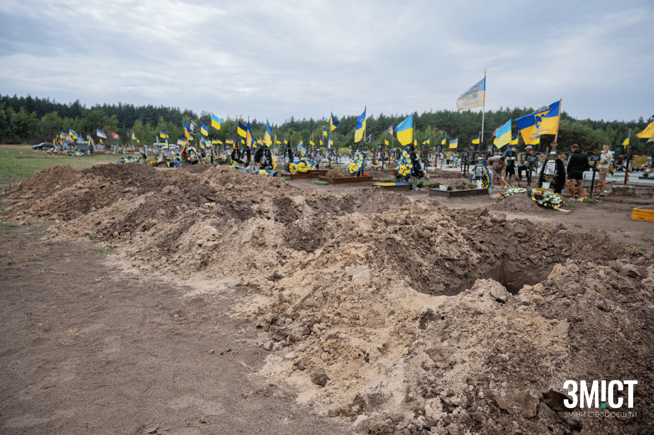 Ілюстративне фото. Сектор урочистих поховань у Затуриному