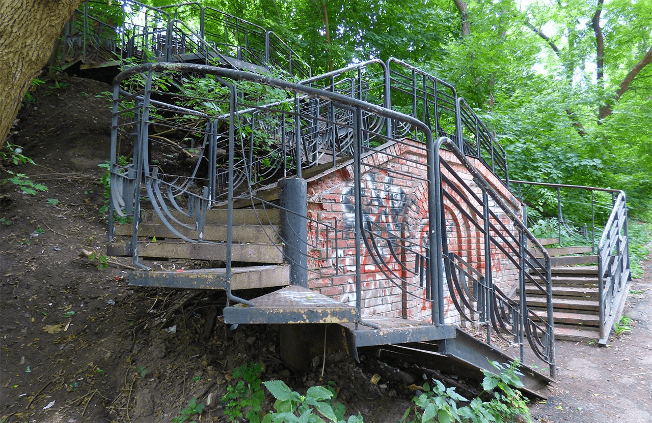 Сходи між вул. Панянка та Панянським бульваром