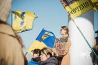 Полтавці влаштовують акцію на підтримку військовополонених 