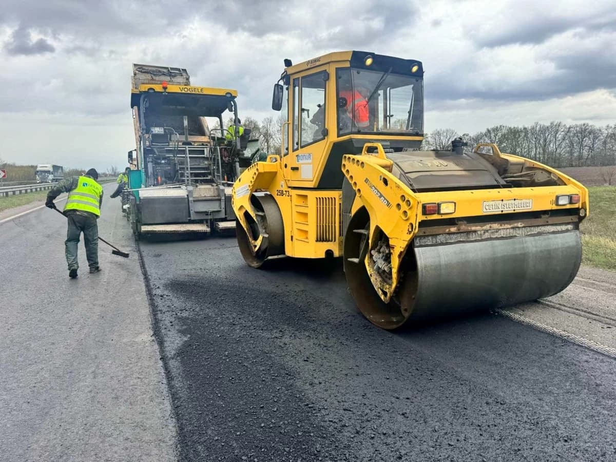 Ремонт доріг на Полтавщині