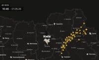 Масований проліт ударних безпілотників фіксують над Полтавщиною