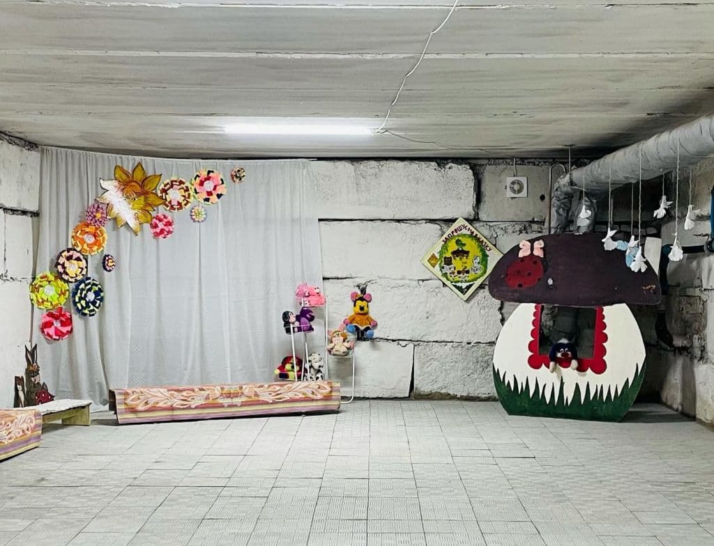 Укриття в садочку на Волині