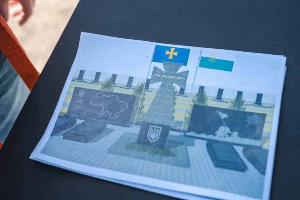 Алея героїв під Полтавою