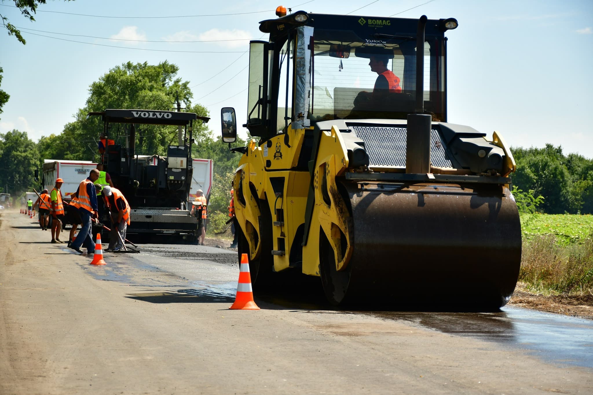 Ілюстративне фото. Ремонт доріг