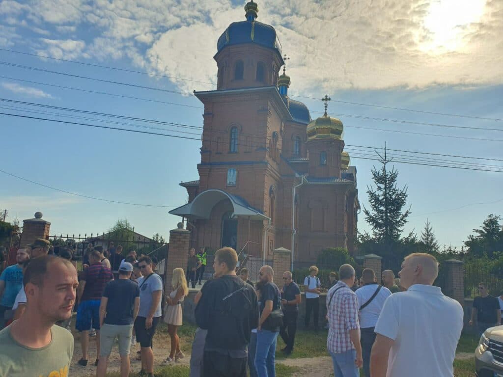 Акція проти УПЦ МП