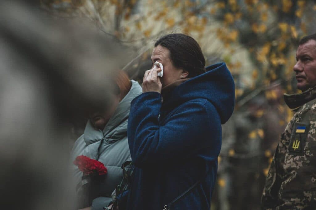 Микола Завада на щиті. Прощання на Полтавщині