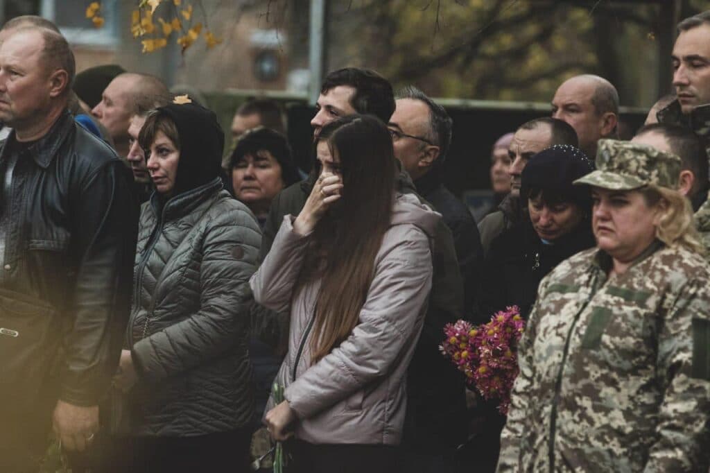 Микола Завада на щиті. Прощання на Полтавщині