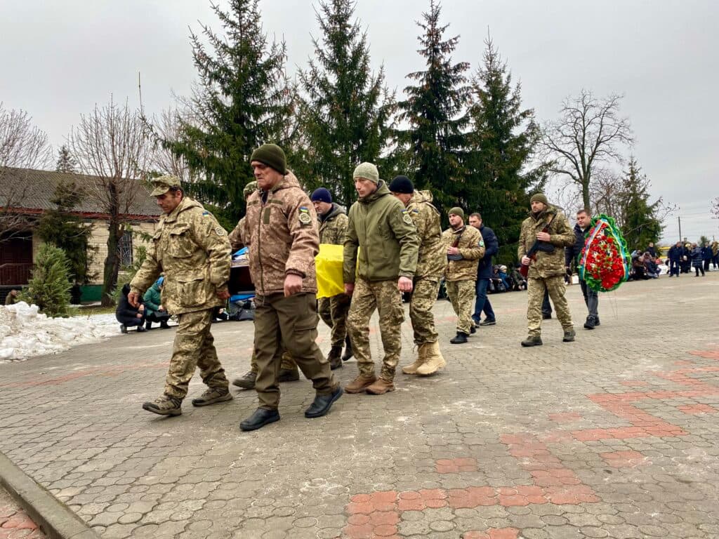 Прощання з Тарасом Савченком
