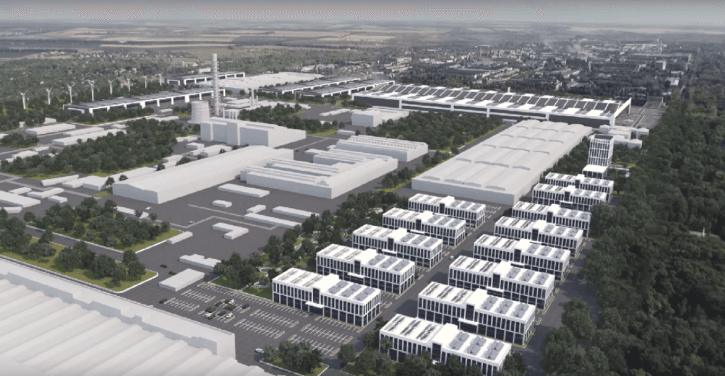 Ілюстративне фото. Ескіз індустріального парку