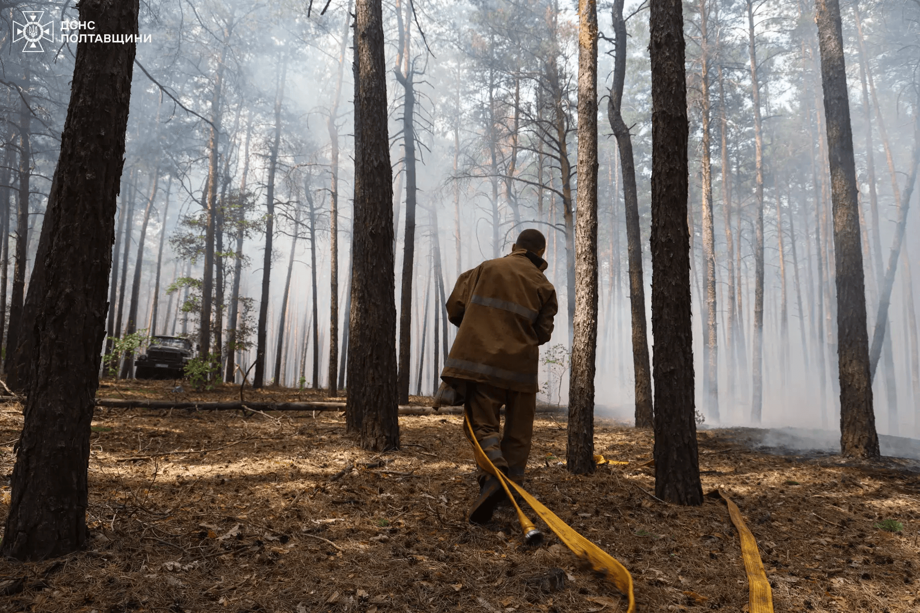 Ілюстративне фото. Пожежа в Полтавському районі