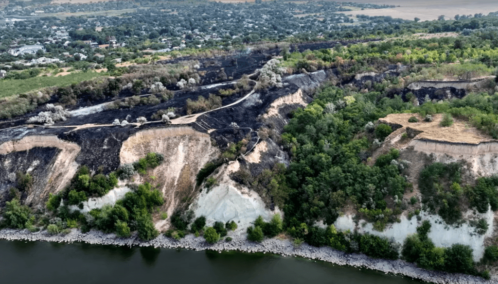 Гора Пивиха на Полтавщині. Скриншот з відео Мирослава Носи