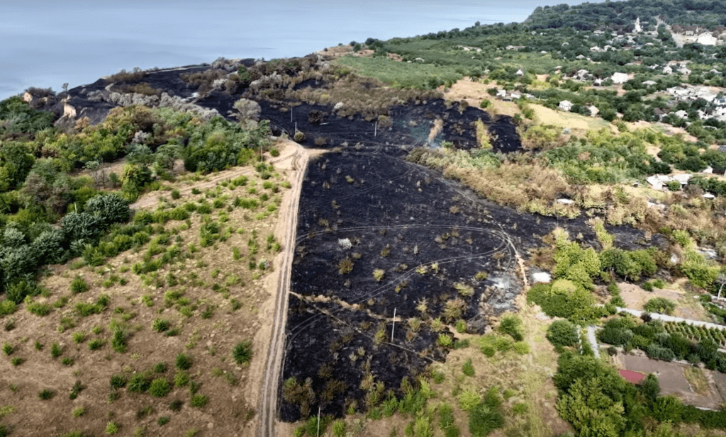 Гора Пивиха на Полтавщині. Скриншот з відео Мирослава Носи