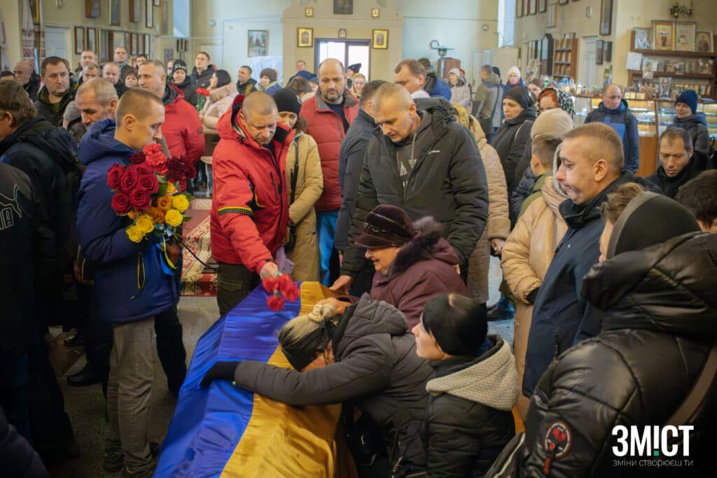 Рідні прощаються зі своїм героєм 30 грудня 2024 року