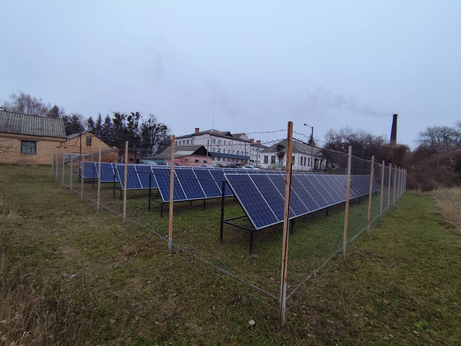 Сонячна електростанція в лікарні Лохвиці