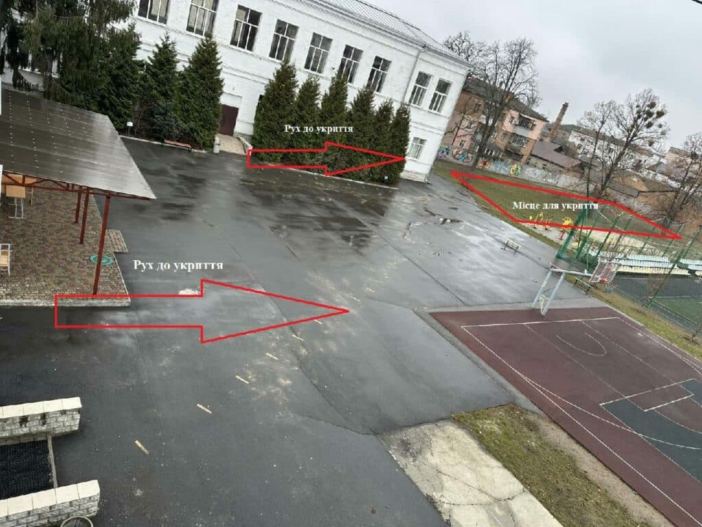 розміщення укриття