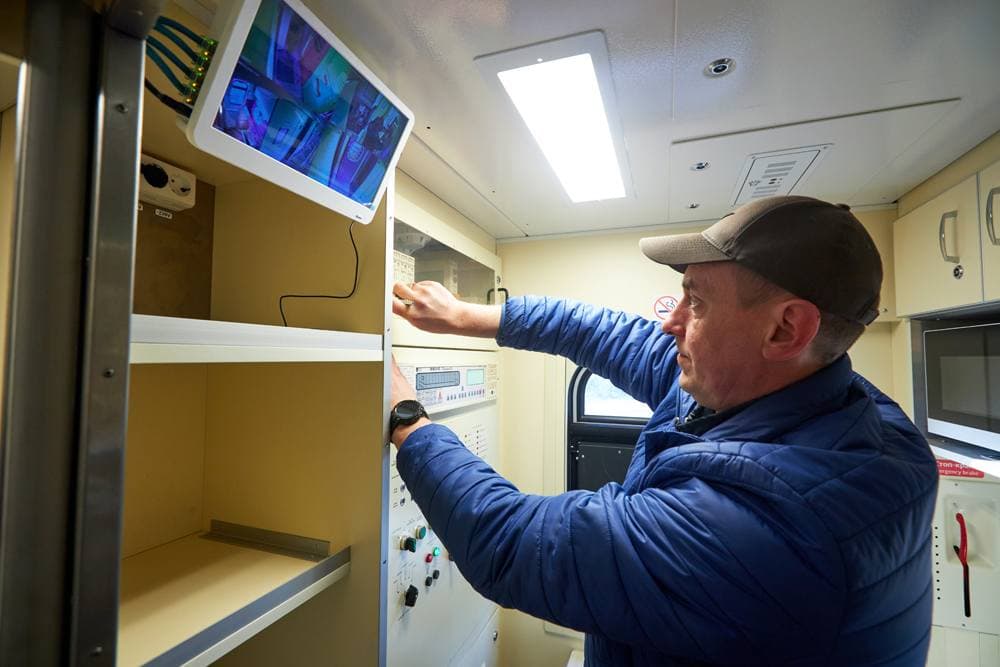 у плацкартному вагоні провели випробування