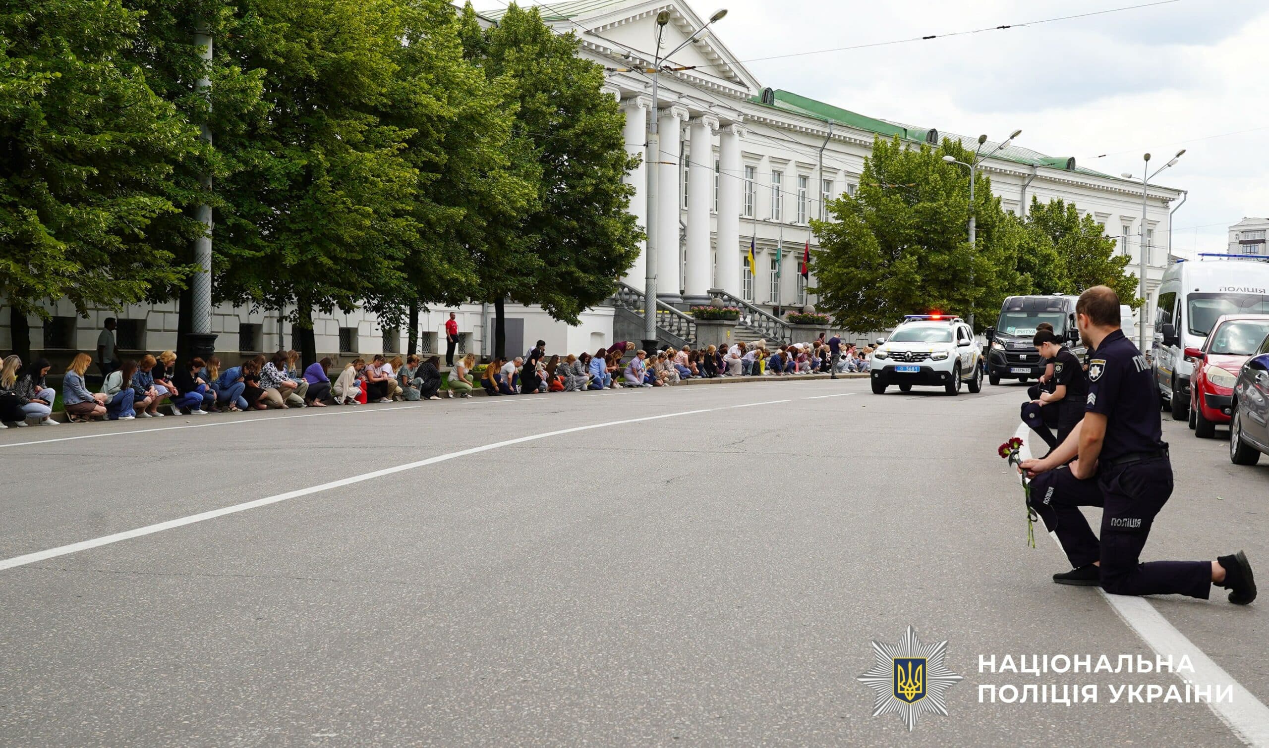 Полтава прощається з полеглим поліціянтом