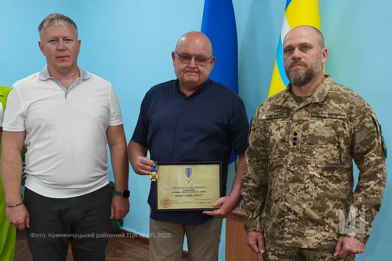 Олег Бажан – кавалер «Лицарського хреста»