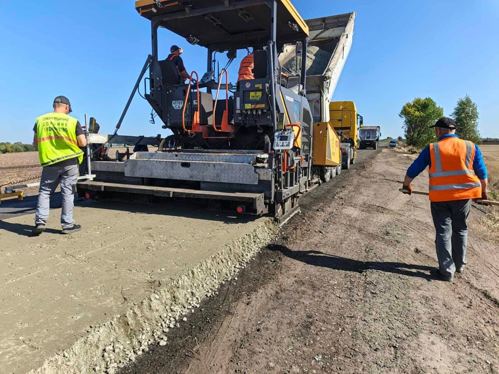 Ремонт траси з Лохвиці до Охтирки