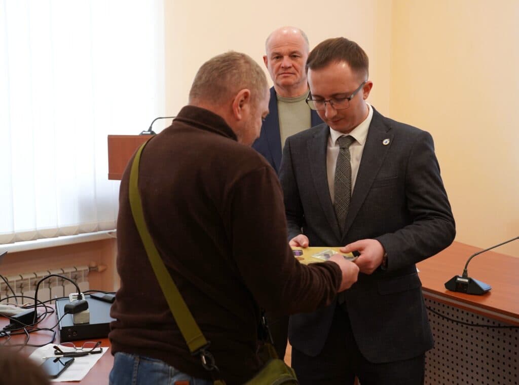 Ветеранів відзначили державними нагородами Фото Полтавської міської ради