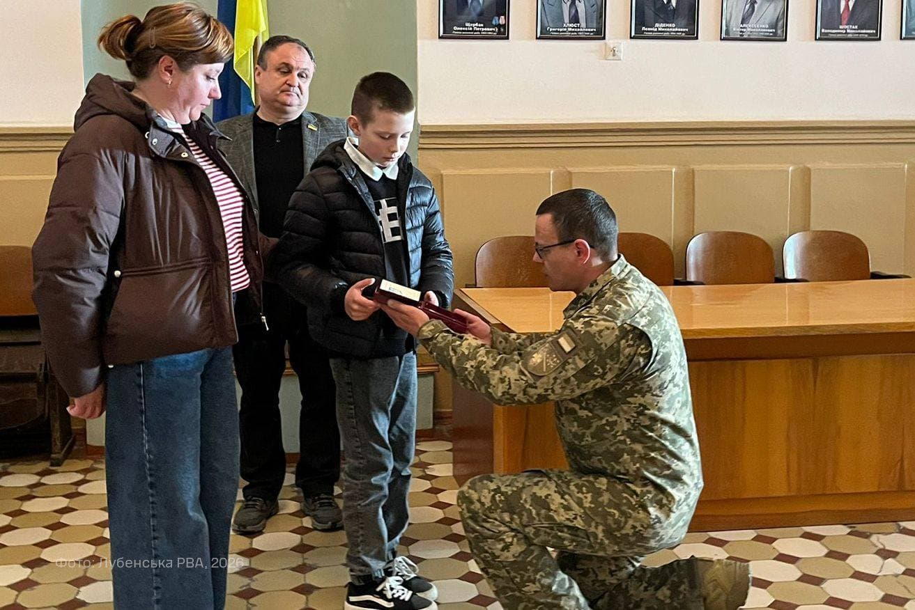 Володимир Боценко удостоєний відзнакою.
